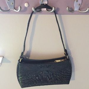 Brahmin Black Anytime Mini